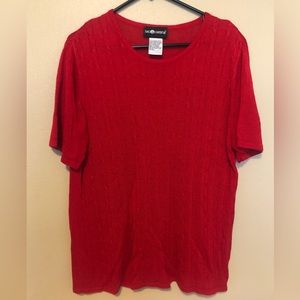 Sag Harbor Sweater Shirt Large